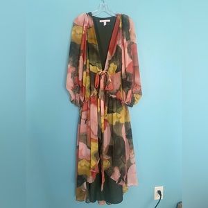 Anthropologie Hutch | Size M | Hutch Wrap Dress Multi-color